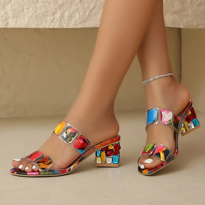 Nyla | Women's Flat Sandals Wide Fit