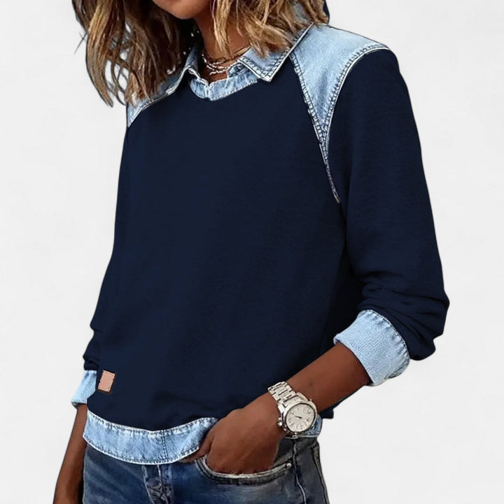 Regina™ | Trendy Long Sleeve Sweater