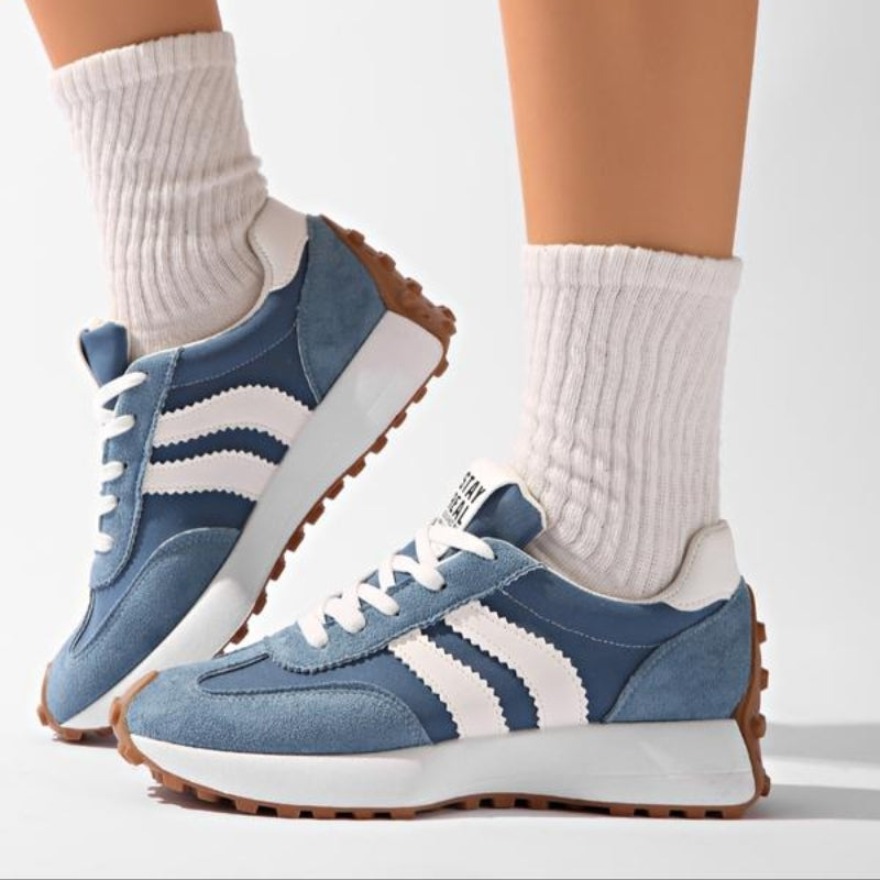 Reeve | Women's Retro Platform Sneakers Lace Up Chunky Sole