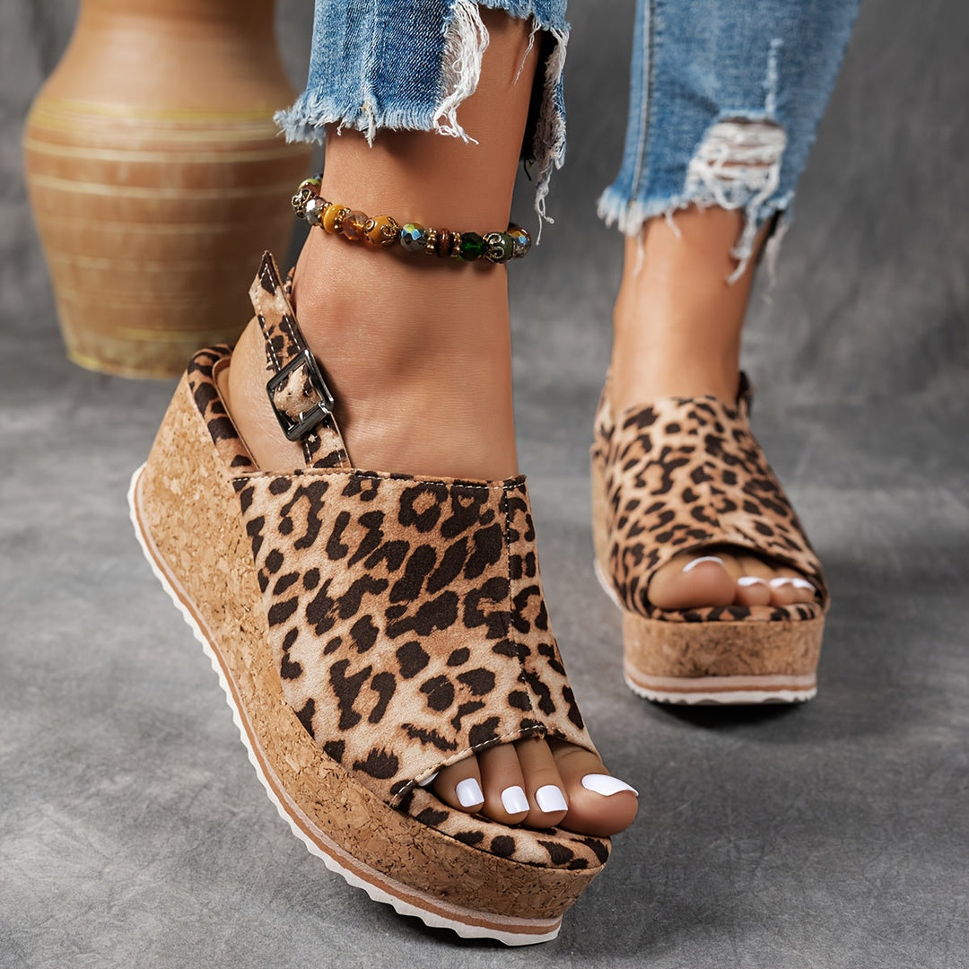 Terra | Women's Platform Adjustable Buckle Sandals