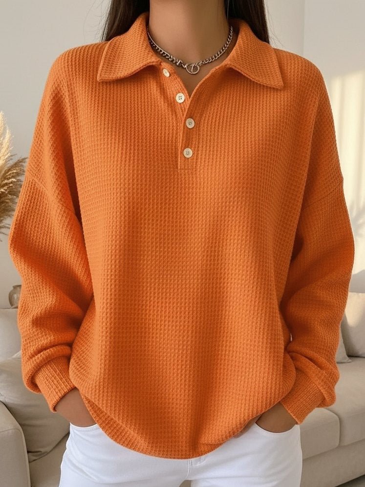 Sky™ | Textured Polo Sweater