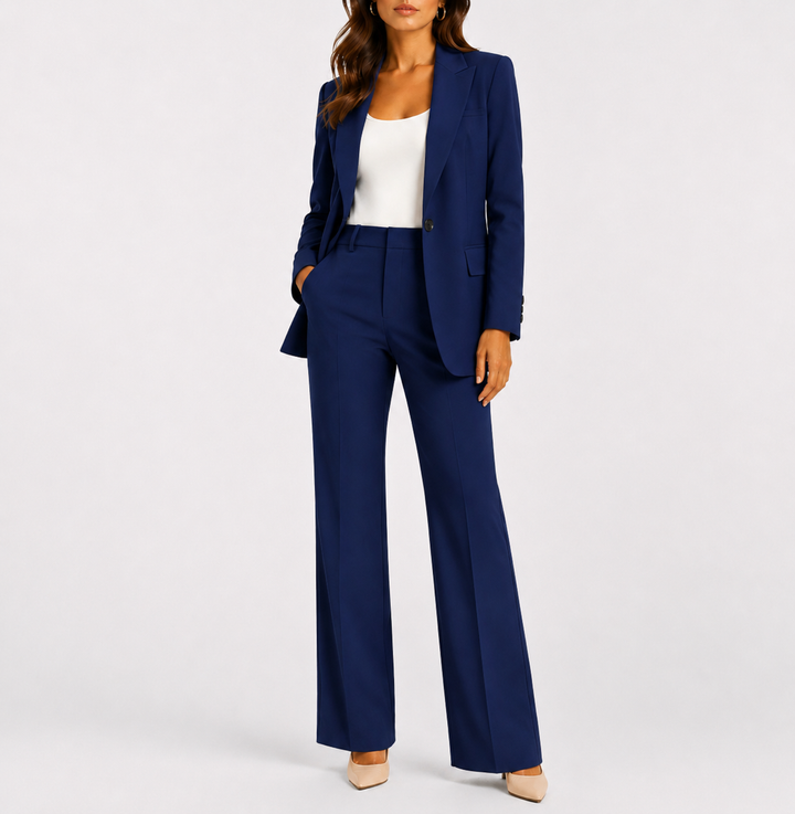 Artemisia | Women's Blazer and Straight-Leg Pants Set