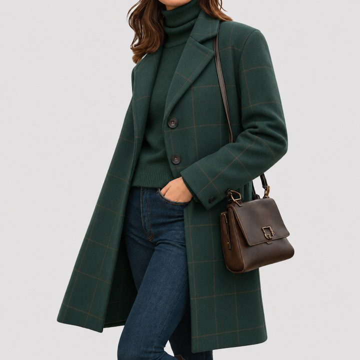 Mariza™ | Warm Fabric-Blend Overcoat