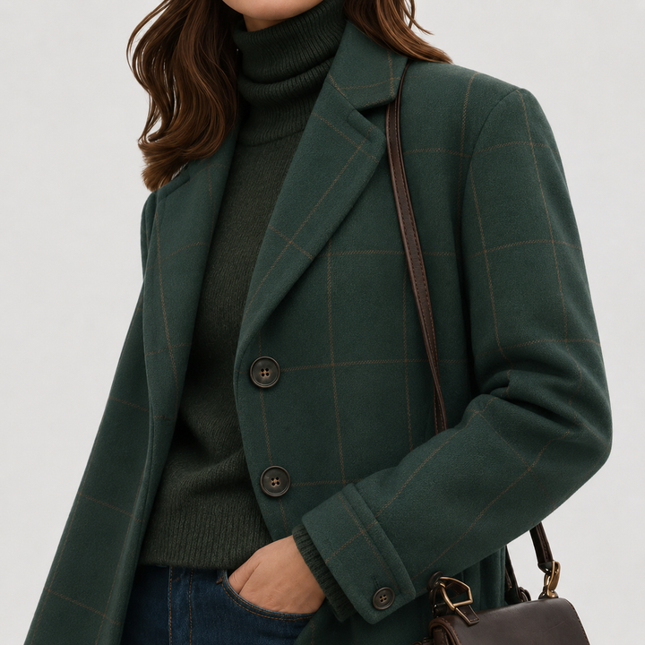 Mariza™ | Warm Fabric-Blend Overcoat