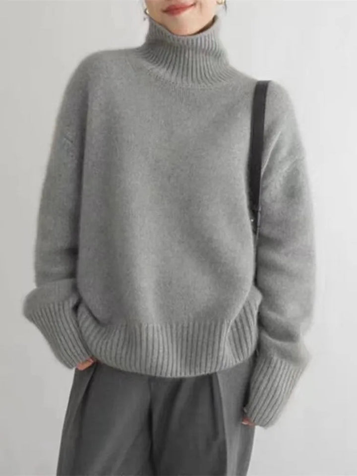 Chloe™ | Sweater With High Collar