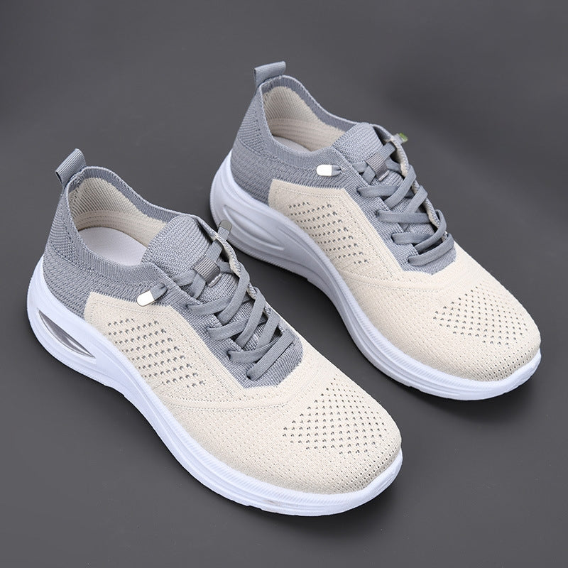 Delphine | Women's Orthopedic Slip On Sneakers - Champagne - Image 4