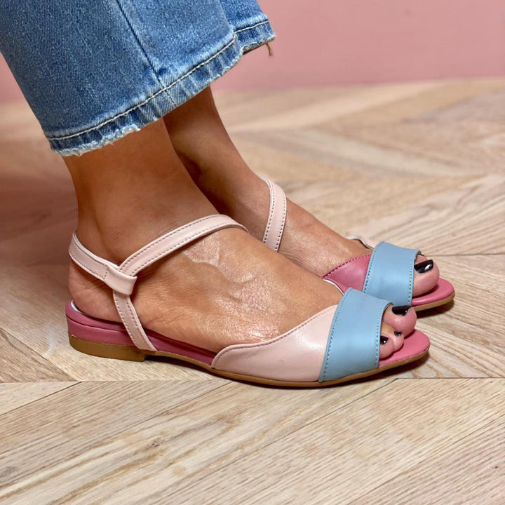 Ophelia | Women's Low Heel Flat Sandals for Walking