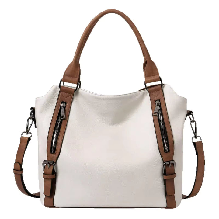 Kira | Women's Brown Shoulder Tote Bag - Brown - Image 6