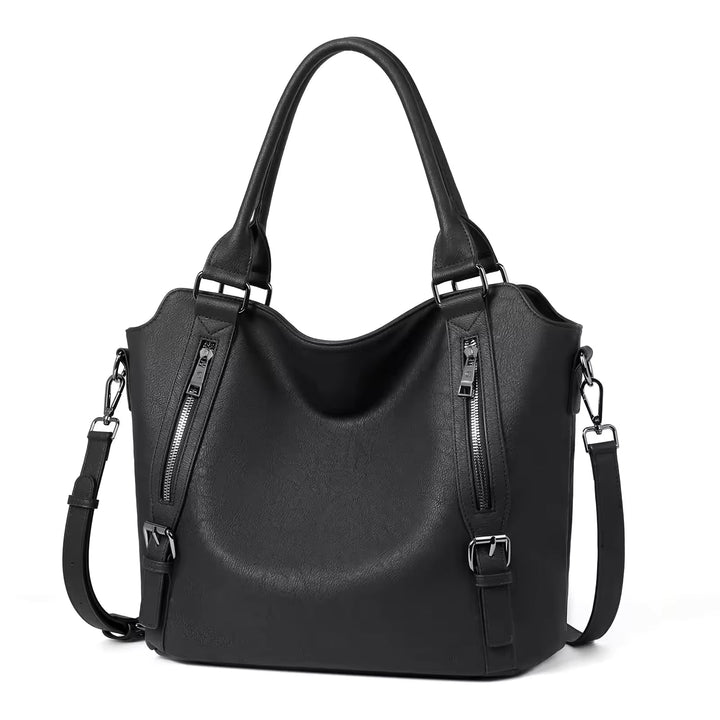 Kira | Women's Brown Shoulder Tote Bag - Brown - Image 7