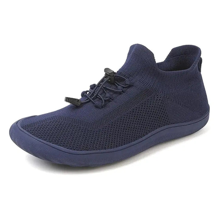 Riordan | Women's Knit Barefoot Sneaker Low Top - Light Grey - Image 27