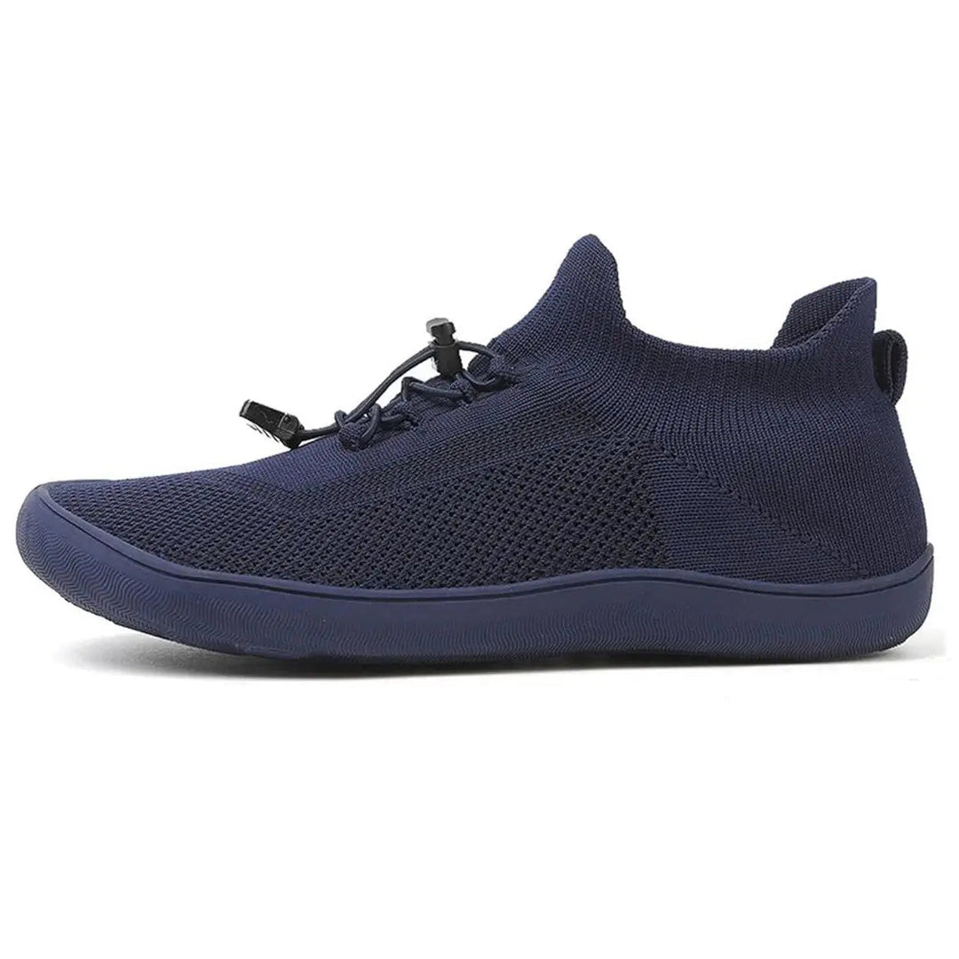 Riordan | Women's Knit Barefoot Sneaker Low Top - Light Grey - Image 30